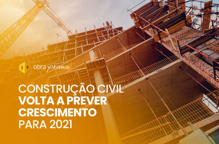 Crescimento da construção Civil em 2021